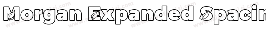 Morgan Expanded Spacing字体转换